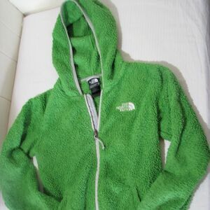 The North Face Long Fleece Hooded Jacket